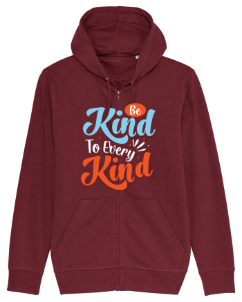 Be Kind To Every Kind Burgundy