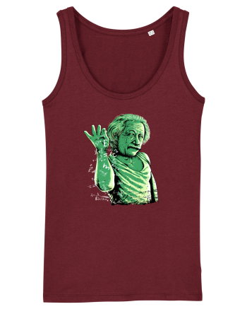 Albert Einstein Burgundy