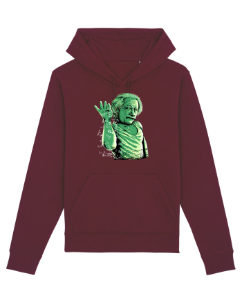 Albert Einstein Burgundy