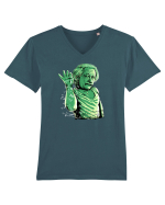 Albert Einstein Tricou mânecă scurtă guler V Bărbat Presenter