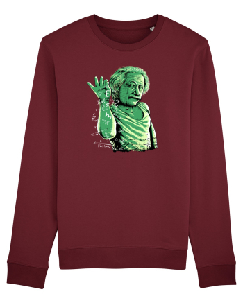 Albert Einstein Burgundy