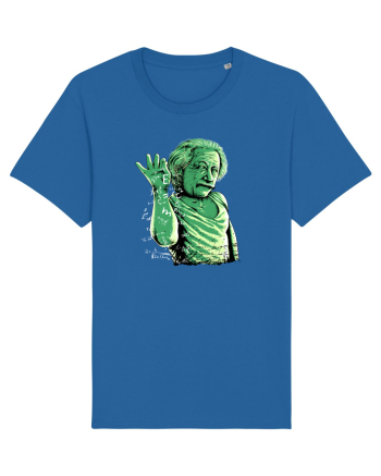 Albert Einstein Royal Blue