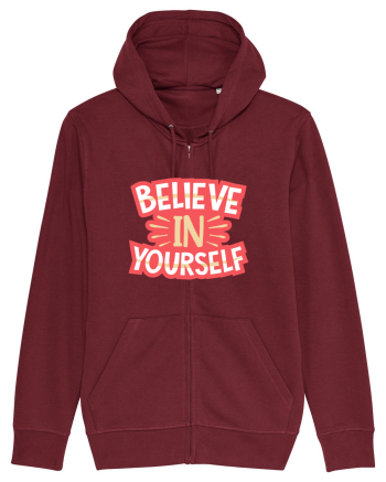 Believe In Yourself Burgundy