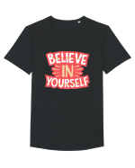 Believe In Yourself Tricou mânecă scurtă guler larg Bărbat Skater