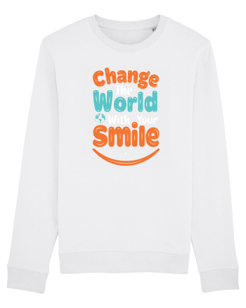 Change The World With Your Smile White