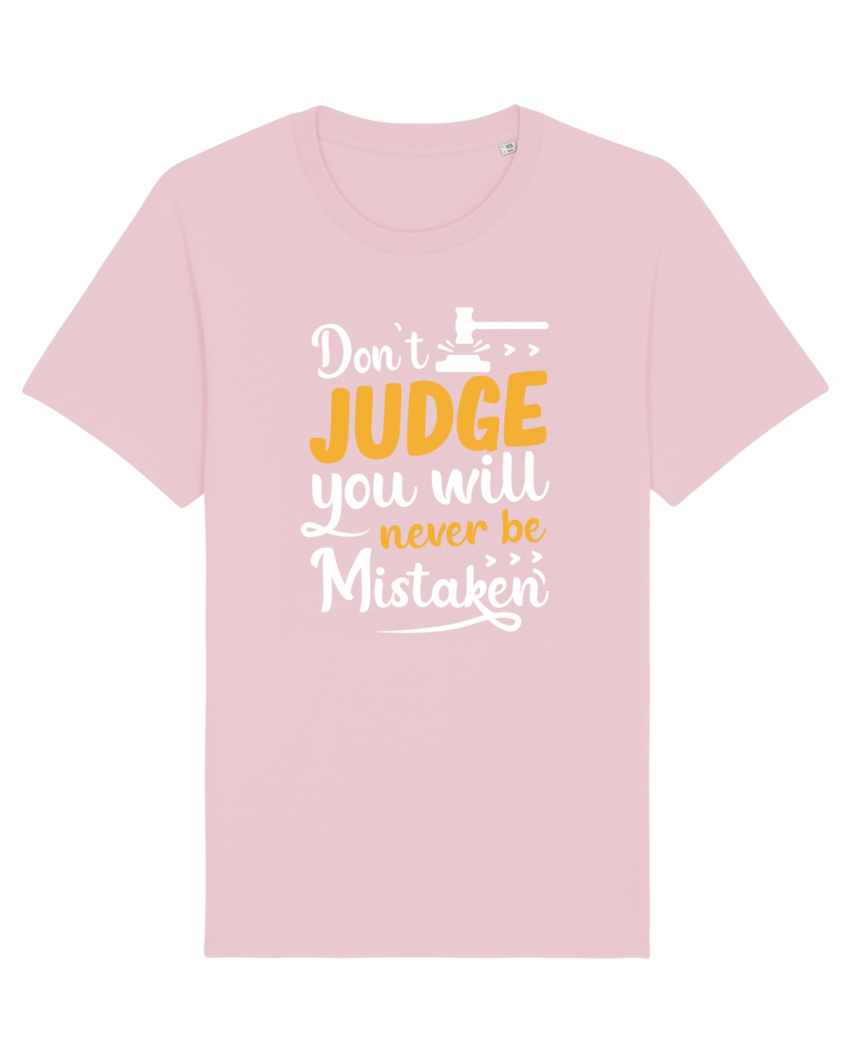 Tricou mânecă scurtă Unisex Rocker Cotton Pink