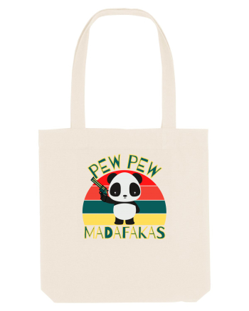 Funny Panda With Guns Natural