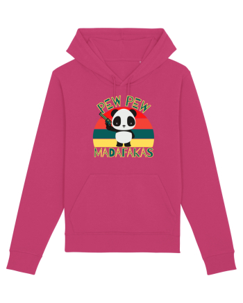 Funny Panda With Guns Raspberry