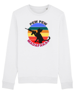Funny Cat With Guns Bluză mânecă lungă Unisex Rise