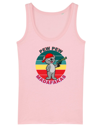 Funny Kola With Gun Cotton Pink