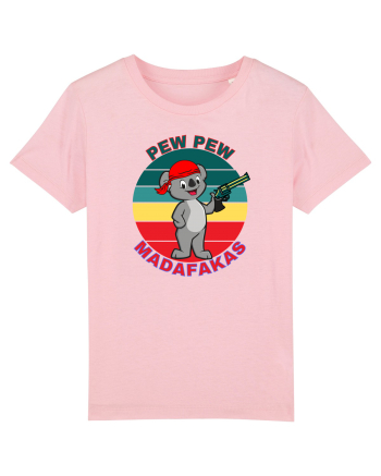 Funny Kola With Gun Cotton Pink