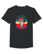 Funny Kola With Gun Tricou mânecă scurtă guler larg Bărbat Skater