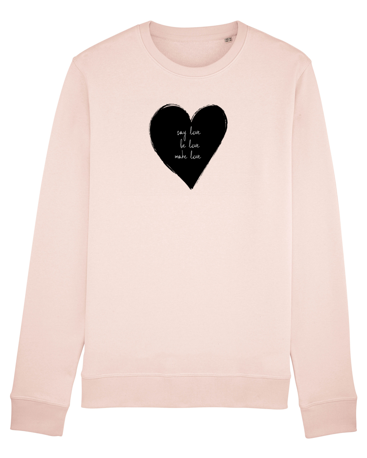 Bluză mânecă lungă Unisex Rise Candy Pink