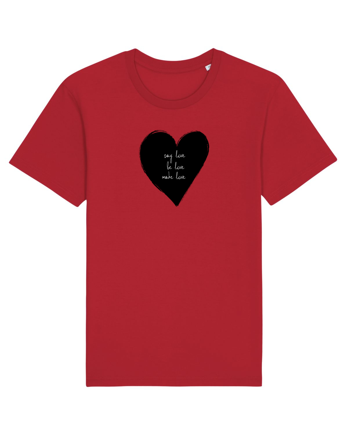 Tricou mânecă scurtă Unisex Rocker Red