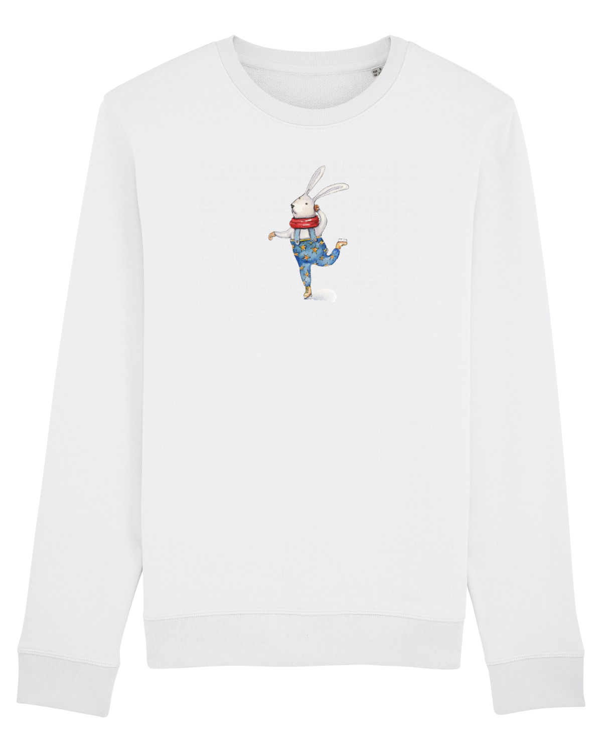 Bluză mânecă lungă Unisex Rise White