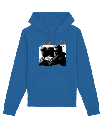Spider Hug. Peters Hugging  Royal Blue