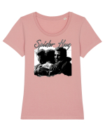 Spider Hug. Peters Hugging  Tricou mânecă scurtă guler larg fitted Damă Expresser