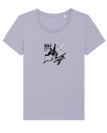 Ski Down Hill Lavender
