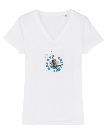Ski Live Breath White