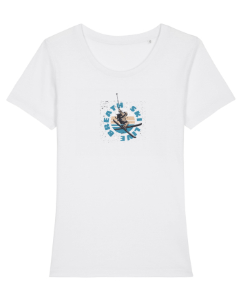 Ski Live Breath White