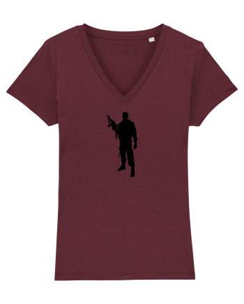 Airsoft Player Burgundy