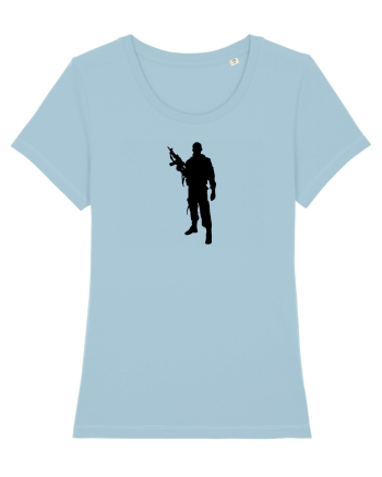 Airsoft Player Sky Blue