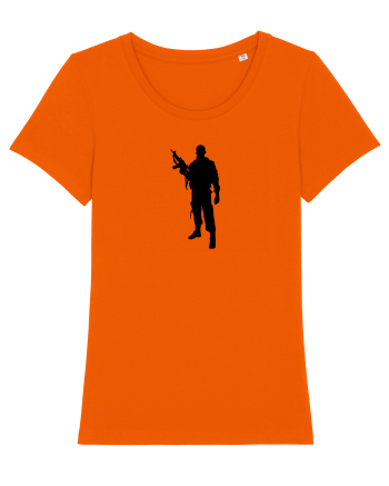 Airsoft Player Bright Orange