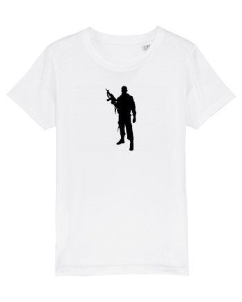 Airsoft Player White