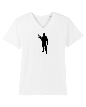 Airsoft Player White