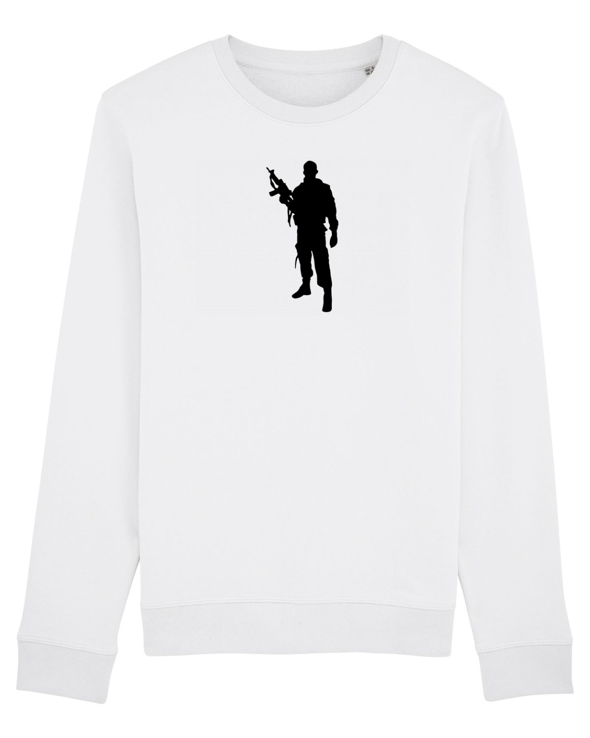 Bluză mânecă lungă Unisex Rise White