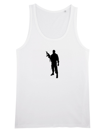 Airsoft Player White