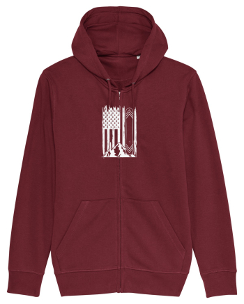 American Snowboarder Burgundy