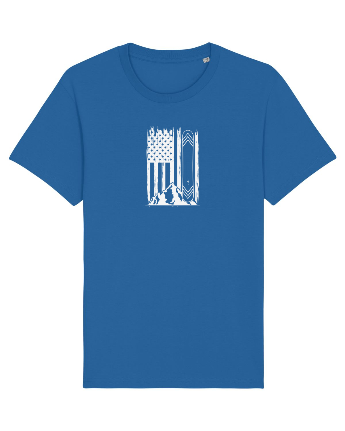 Tricou mânecă scurtă Unisex Rocker Royal Blue