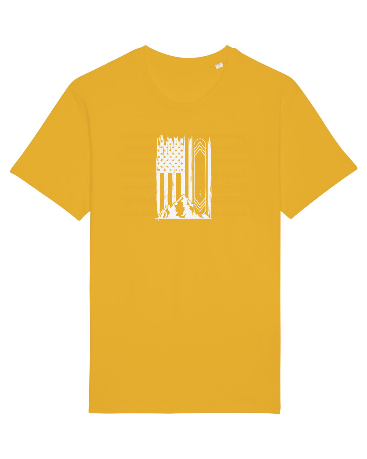 Tricou mânecă scurtă Unisex Rocker Spectra Yellow