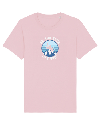 Do You Even Lift Bro? Cotton Pink