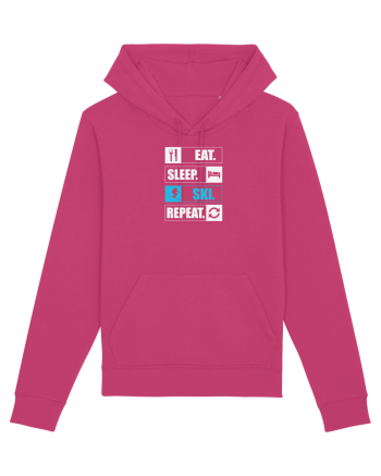 Eat Sleep Ski Repeat Raspberry