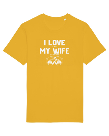 I Love It When My Wife Lets Me Go Skiing Spectra Yellow