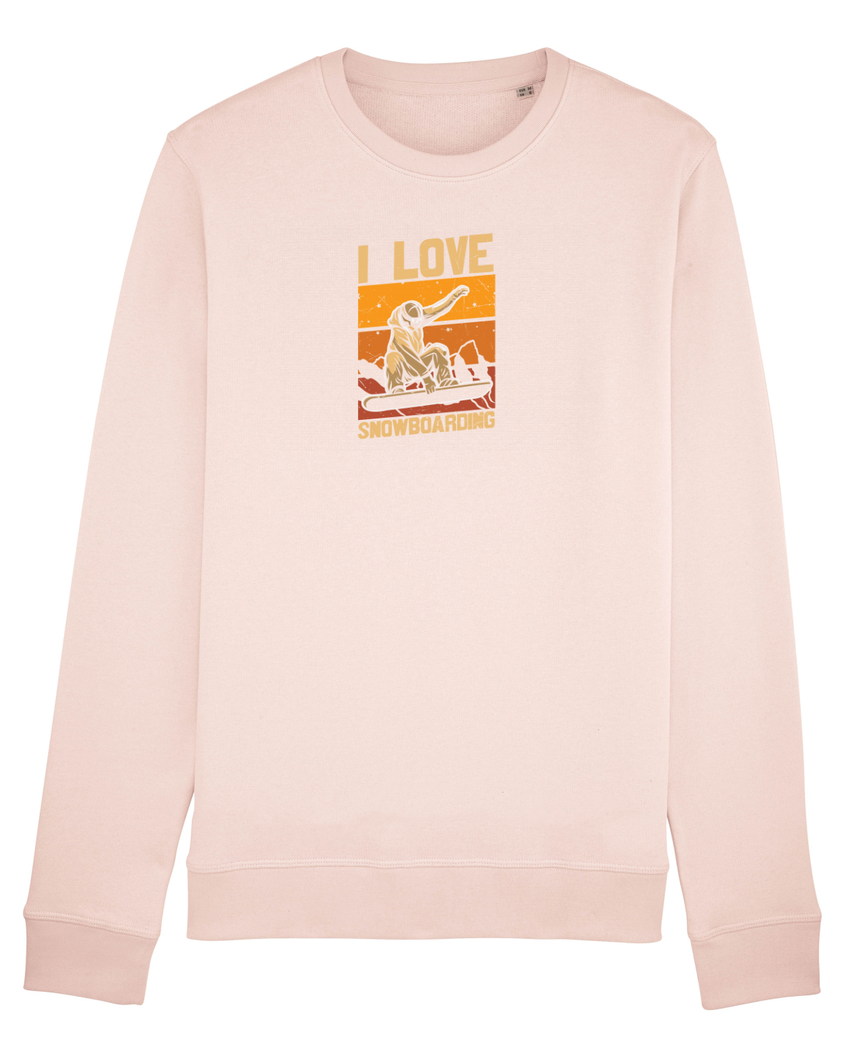 Bluză mânecă lungă Unisex Rise Candy Pink