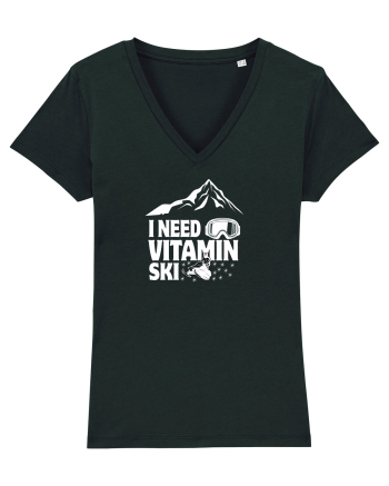 I Need Vitamin Ski Black