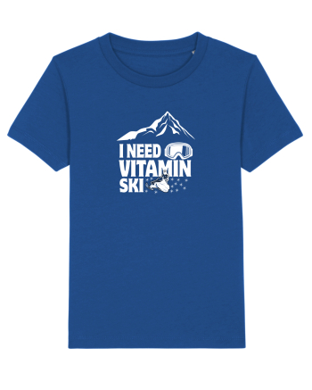 I Need Vitamin Ski Majorelle Blue