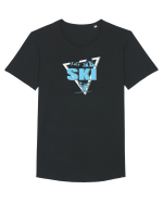Let's Ski Tricou mânecă scurtă guler larg Bărbat Skater