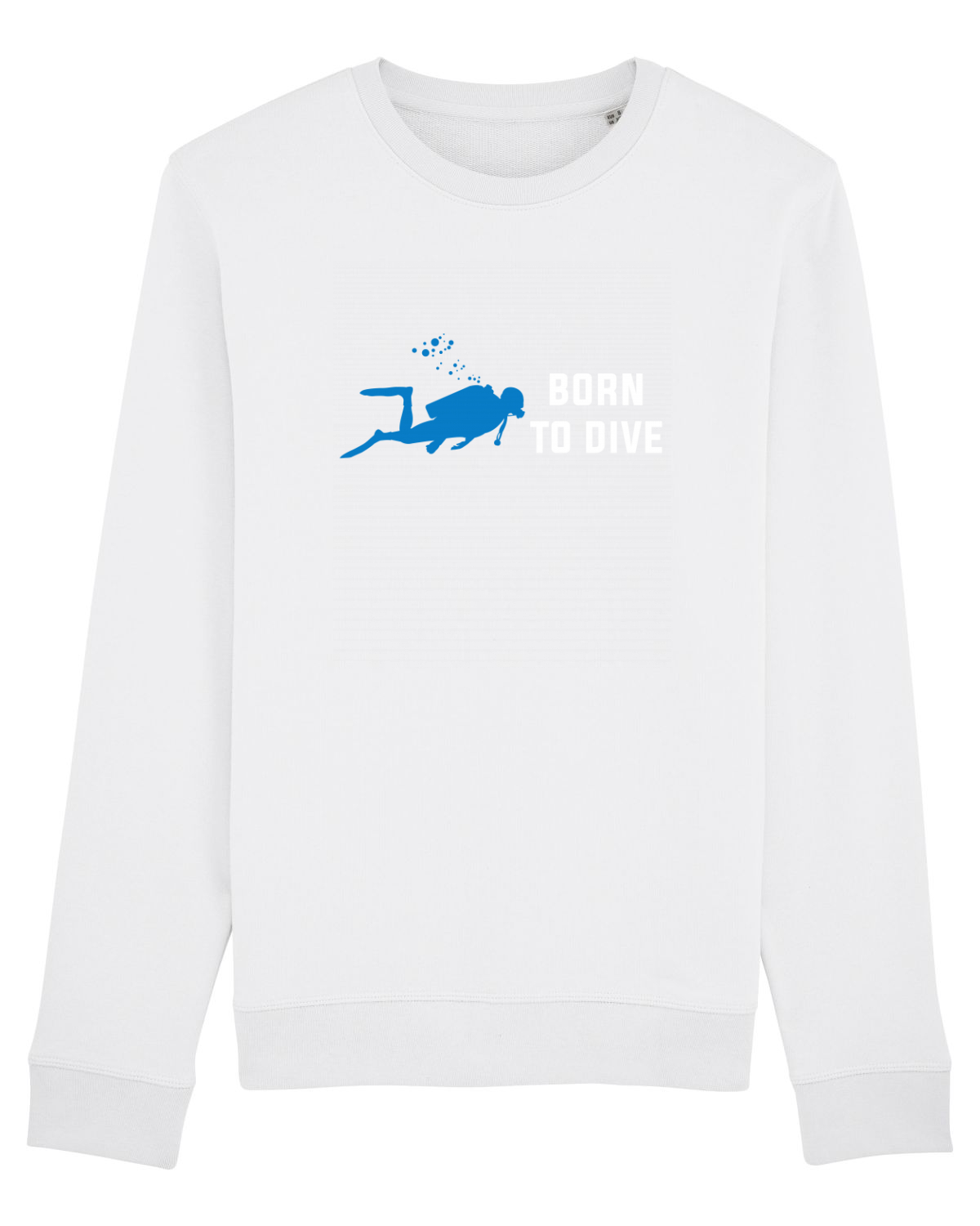 Bluză mânecă lungă Unisex Rise White