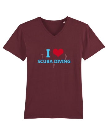 SCUBA DIVING Burgundy