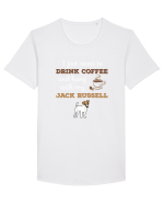 JACK RUSSELL Tricou mânecă scurtă guler larg Bărbat Skater