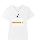 BEAGLE Tricou mânecă scurtă guler V Bărbat Presenter