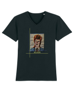 Bowie 'Alien' Tricou mânecă scurtă guler V Bărbat Presenter