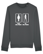 GIRLFRIEND Bluză mânecă lungă Unisex Rise