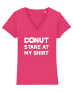 DONUT Tricou mânecă scurtă guler V Damă Evoker