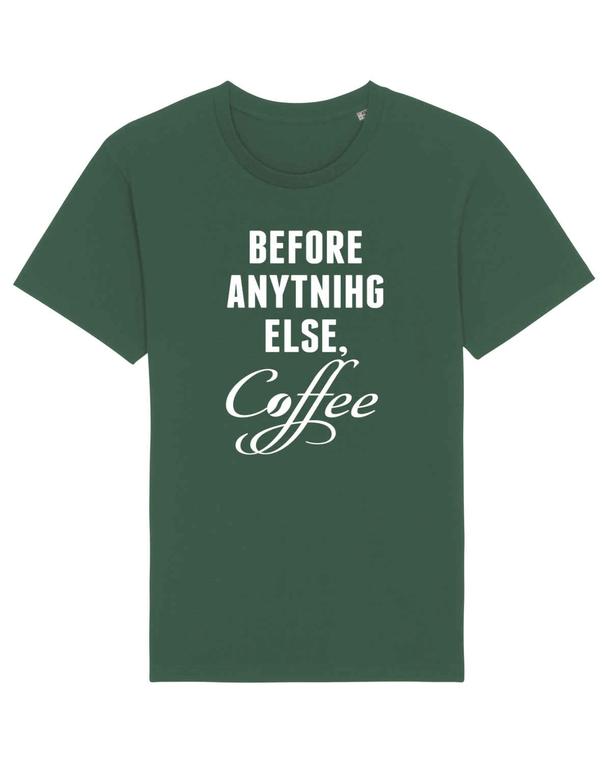 Tricou mânecă scurtă Unisex Rocker Bottle Green