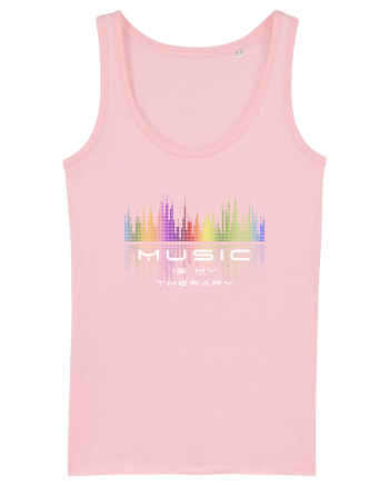 Music is my therapy Cotton Pink